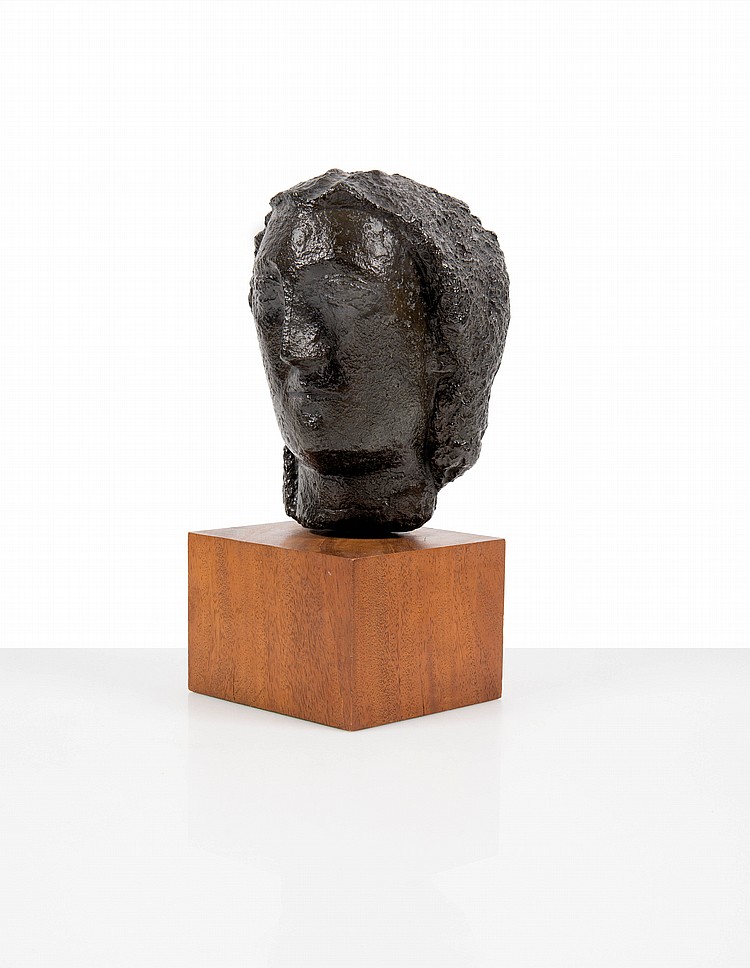 Léon Indenbaum comparable auction result: l on indenbaum 1892 1980 t te archa que