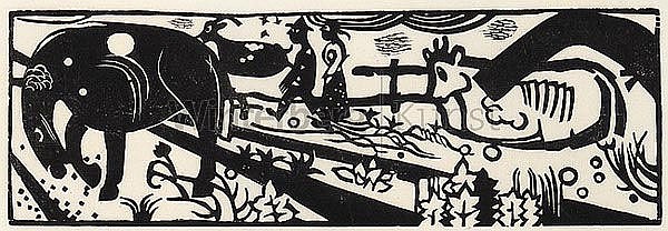 Heinrich Mathias Ernst Campendonk comparable auction result: bauerngang