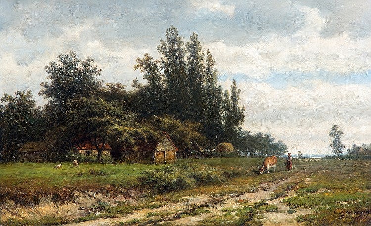 Cornelis Johannes de Vogel comparable auction result: cornelis johannes de vogel 1824 1879