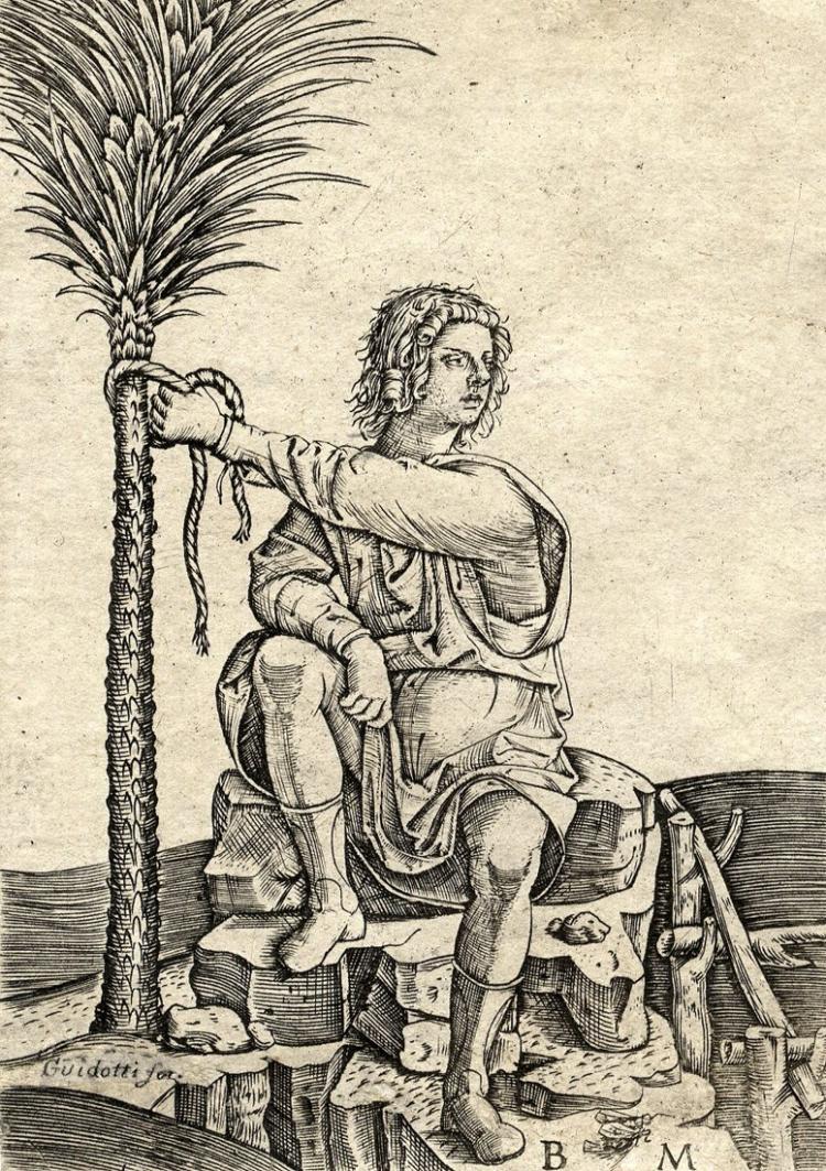 Benedetto Montagna comparable auction result: benedetto montagna allegoria 1510 1515 ca