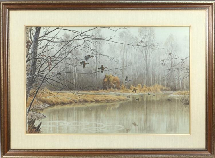 david lockhart american b 1928 · Butterscotch Auction Gallery LLC · 2015-11-22 David Lockhart comparable auction result: david lockhart american b 1928