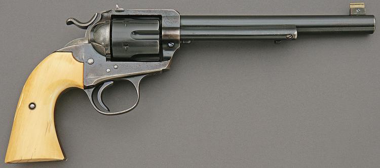 Colt Bisley Model Flat Top Single Action Army Revolver sold by Amoskeag Auction Co, lot 341 — auction record photograph