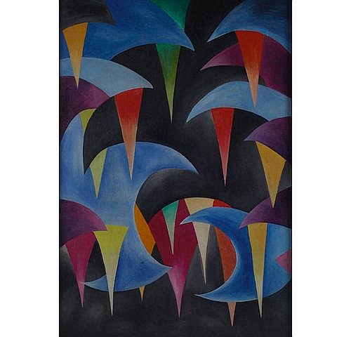 Karl Gasslander comparable auction result: karl gasslander american 1905 1997 abstract