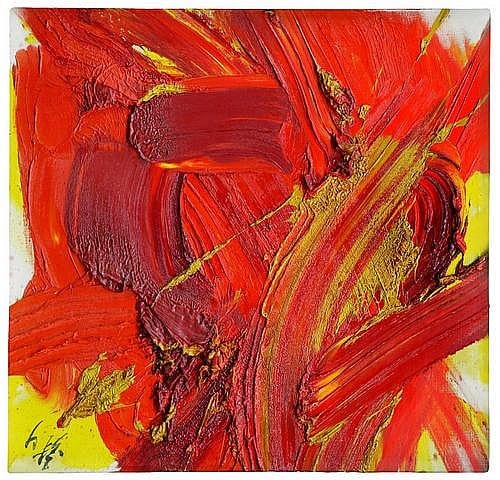 Kazuo Shiraga 1924 TITLE: Niufu ESTIMATION: comparable sale