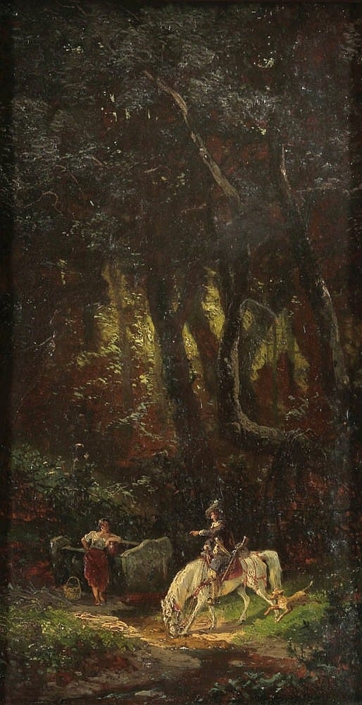 August von (1829) Wille comparable auction result: august von wille