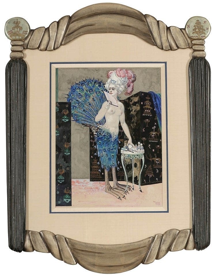 Julius Diez comparable auction result: julius diez
