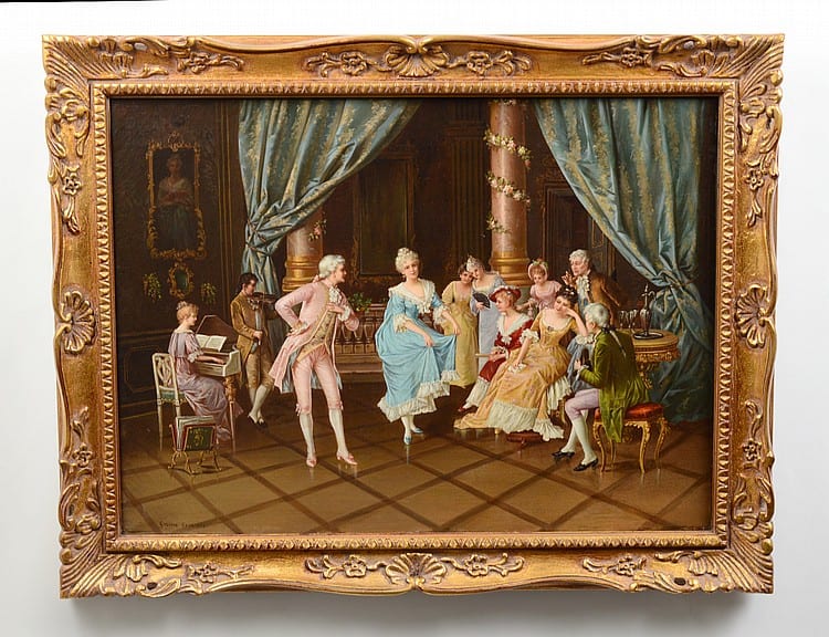 Gustave Courtois comparable auction result: gustave courtois french 1853 1924