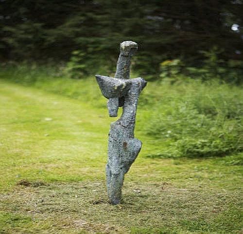 Edward (1930) Delaney comparable auction result: edward delaney b 1930 standing figure bronze