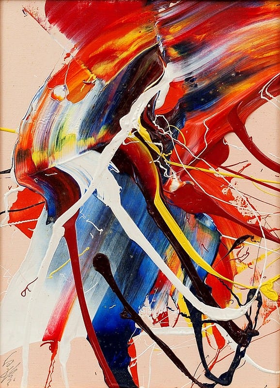 Kazuo Shiraga, Work comparable sale