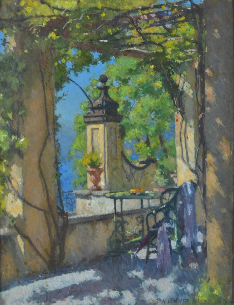Patrick William Adam comparable auction result: patrick william adam british 1854 1929 the terrace verandah 1892 oil on canvas