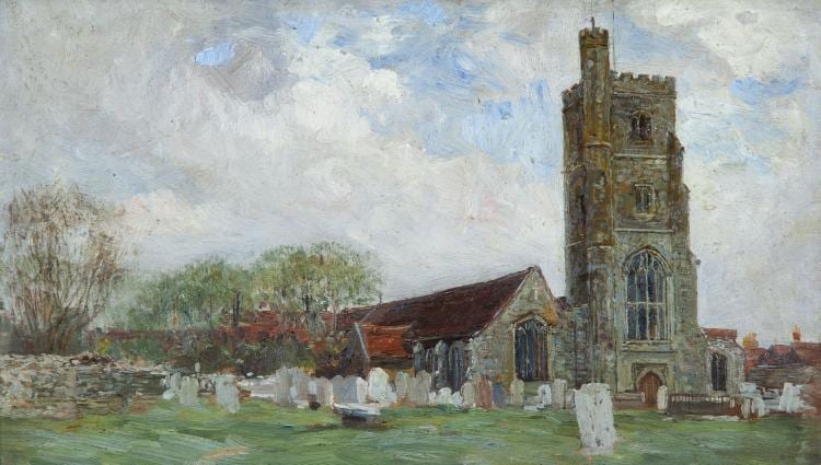 Francis S. Walker comparable auction result: francis s walker 1848 1916 barking church