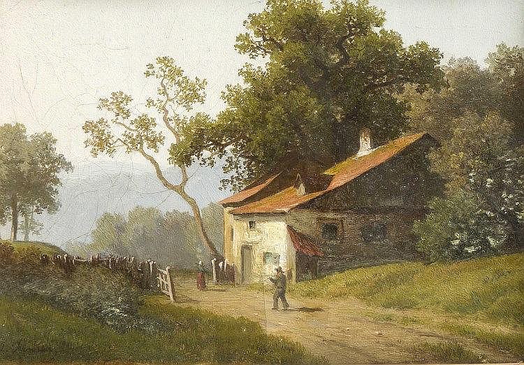 Joseph Jansen comparable auction result: joseph jansen 1829 1905 d sseldorfer schule bekannt f r seine landschaften rund um rhein und mosel l karton u li sign etwas craquel 17 x 23 cm ger 29 x 36 cm