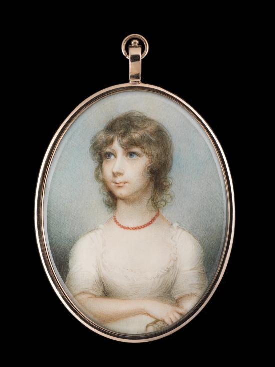 Anne Mee comparable auction result: anne mee nee foldsone british c 1775 1851 portrait of lady anne barnard 1750 1825 seated wearing a white dress and a coral ne