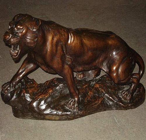 rubens capaldo 1908 1997 tigre en chasse · Osenat · 2007-11-25 Rubens Capaldo comparable auction result: rubens capaldo 1908 1997 tigre en chasse