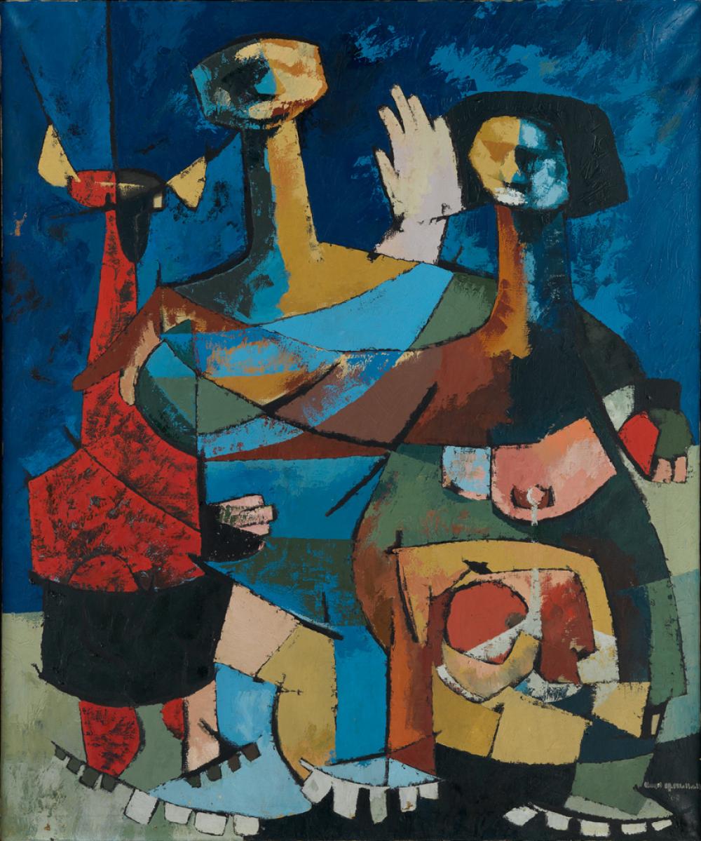 Lloyd G. McNeill comparable auction result: lloyd g mcneill 1935 untitled family