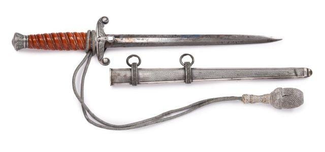 Abe comparable auction result: dague d officier de l arm e de terre