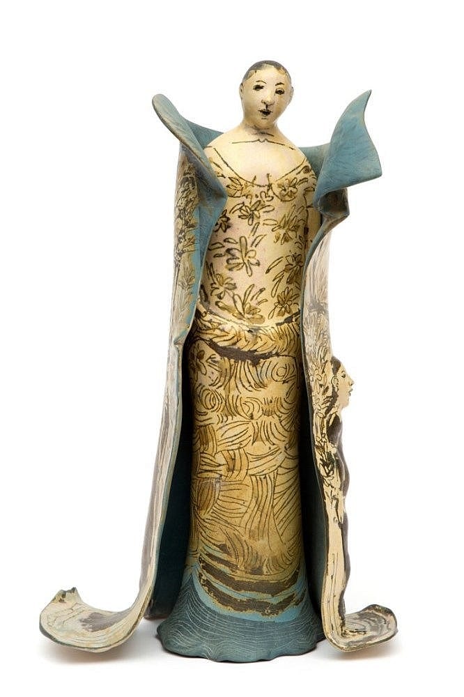 Lies Cosijn comparable auction result: lies cosijn 1931 a two piece ceramic sculpture