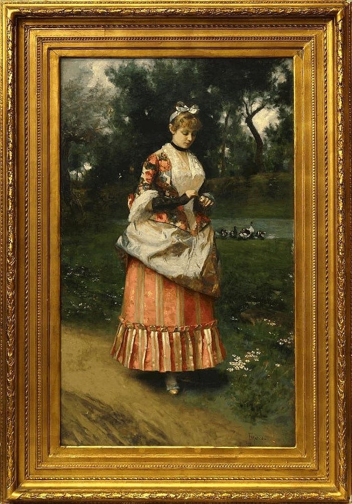 Enrique Melida y Alinari comparable auction result: enrique melida y alinari spanish 1834 1892 a pen