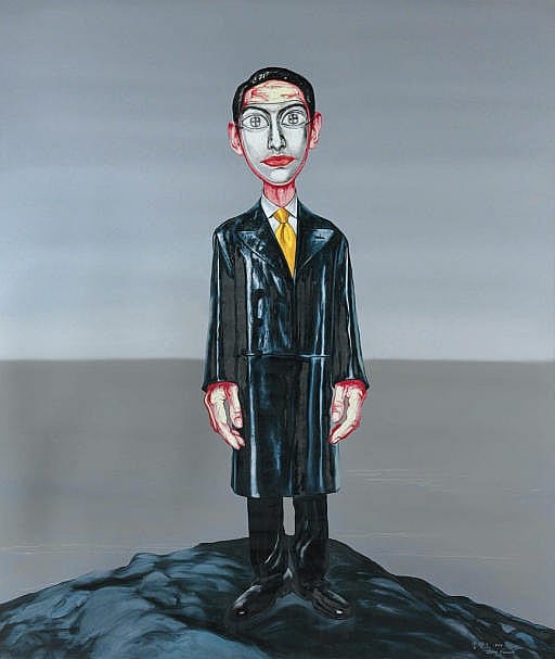 Zeng Fanzhi (Born in 1964) comparable sale