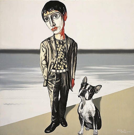 Zeng Fanzhi (Born in 1964) comparable sale