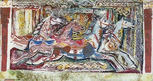 Augustus Lunn comparable auction result: carousel