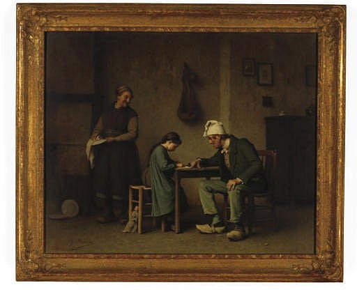 Charles (1830) Moreau comparable auction result: the lesson