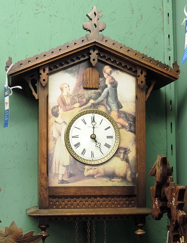 New German Cuckoo Clock sold by Muscarelli Auction Company, lot 173 — auction record photograph