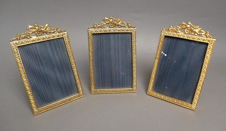 3 Gilt Picture Frames sold by Sterling Associates, Inc., lot 368 — auction record photograph
