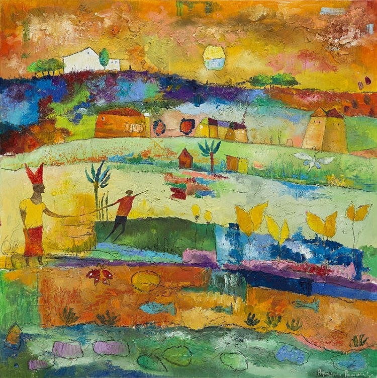 Agnieszka Pawlowska comparable auction result: agnieszka pawlowska b 1982 morocco 2015