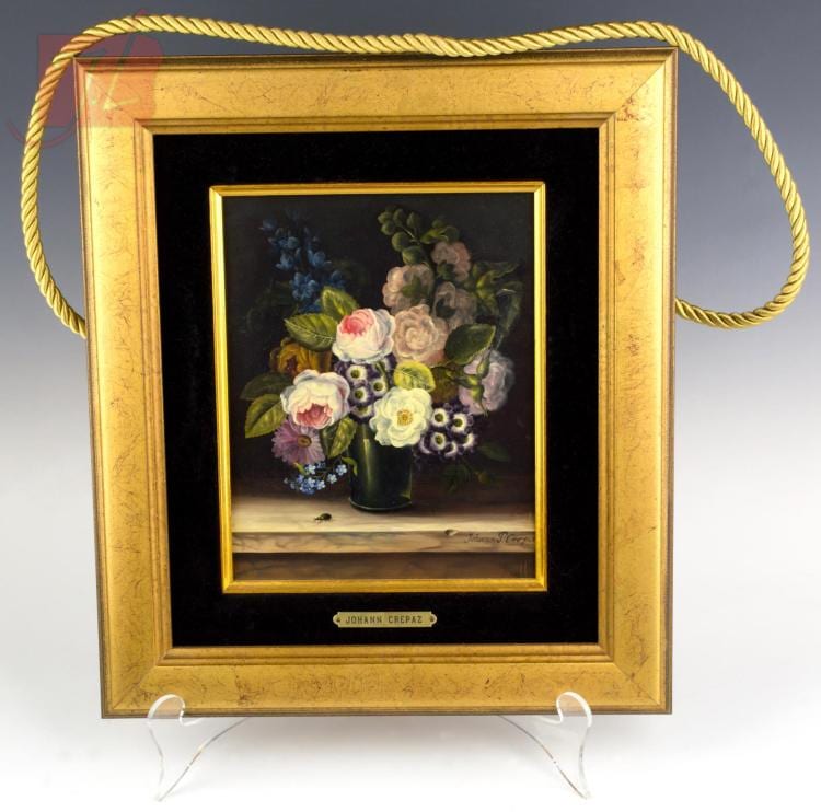 Hans Crepaz comparable auction result: hans crepaz 1938 still life oil painting