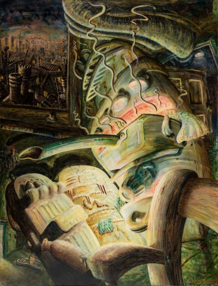 Graham Crowley comparable auction result: graham crowley b 1950 a thorough grilling 1983