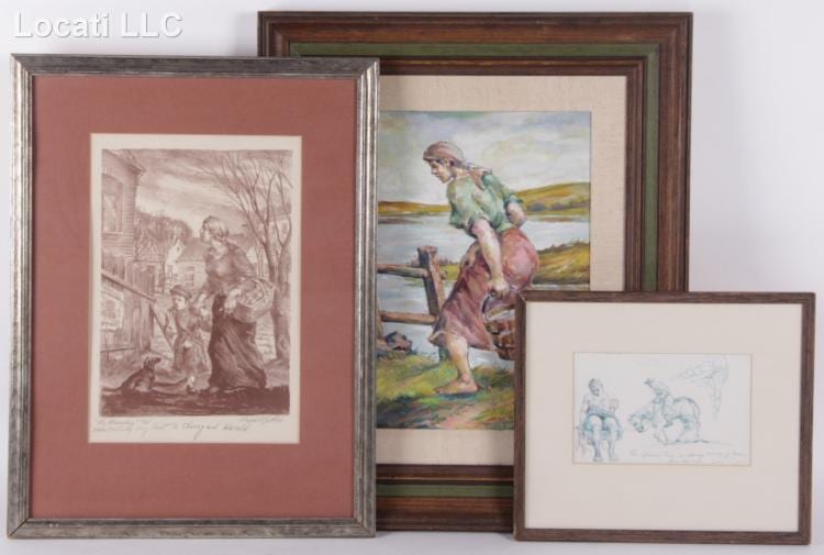 maxim gottlieb american b 1903 three works · Locati LLC · 2016-01-18 Maxim Gottlieb comparable auction result: maxim gottlieb american b 1903 three works