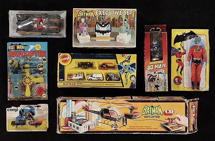 1970s Batman Toy and Memorabilia Collection sold by Mastro Auctions, lot 1997 — auction record photograph