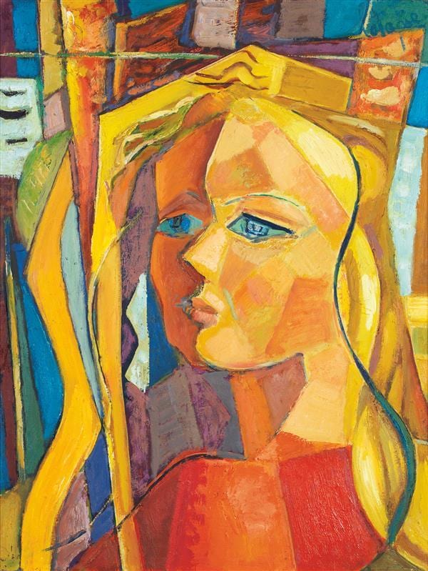 Louis Robert Arthur Latapie comparable auction result: louis robert arthur latapie 1891 1972 femme aux deux visages 1941