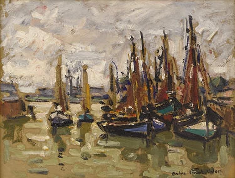 André Prevot-Valeri comparable auction result: andr pr vot valeri french 1890 1930 bateau en