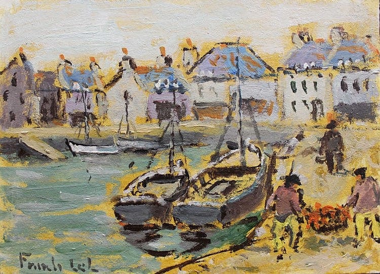 fanch lel xxe retour de mar e au croisic huile sur carton sign e en ba · Jack-Philippe Ruellan · 2016-01-23 Fanch Lel comparable auction result: fanch lel xxe retour de mar e au croisic huile sur carton sign e en ba