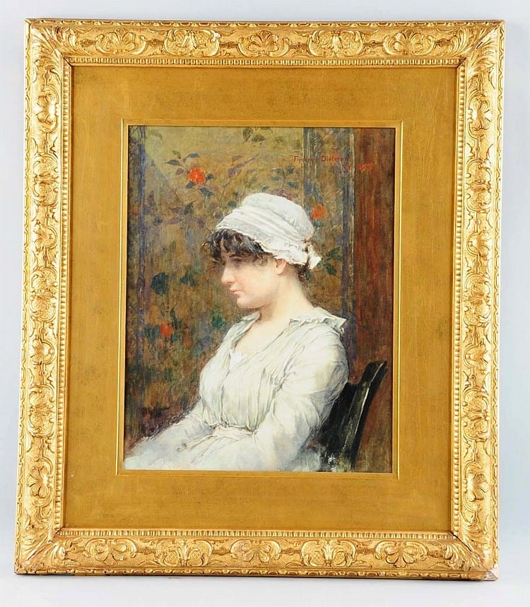 Frederick Dielman comparable auction result: frederick dielman 1847 1935