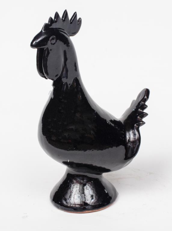Edwin Meaders comparable auction result: edwin meaders signed rooster