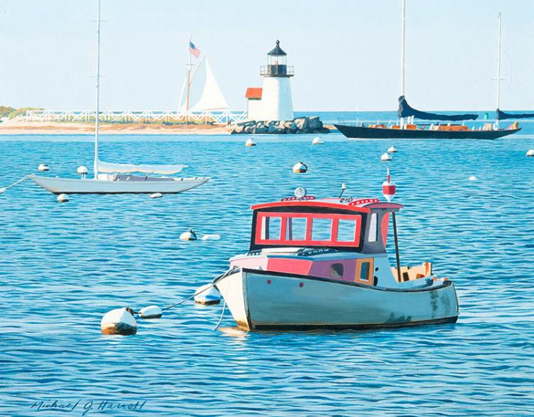 Michael Harrell - Cape Cod Morning sold by Morris and Whiteside Auctions LLC, lot 7 — auction record photograph