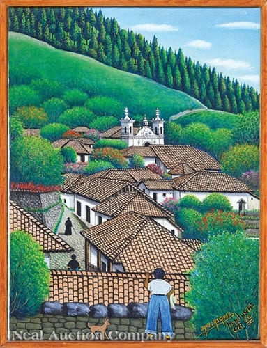 José Antonio Velásquez comparable auction result: jos antonio vel squez honduran 1906 1985