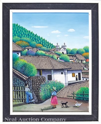 José Antonio Velásquez comparable auction result: jos antonio vel squez honduran 1906 1985