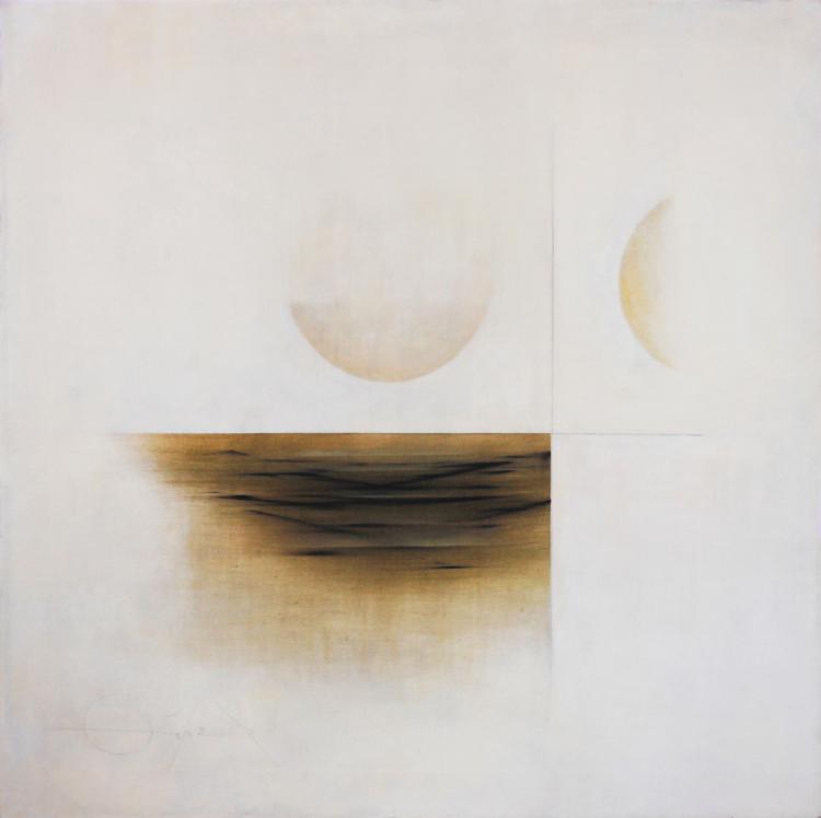 Fernando Zobel (1924-1984) Selene III (Fases) comparable sale