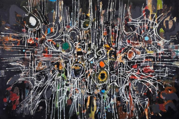 Lee Aguinaldo comparable auction result: lee aguinaldo 1933 2007 linear explosion no 2