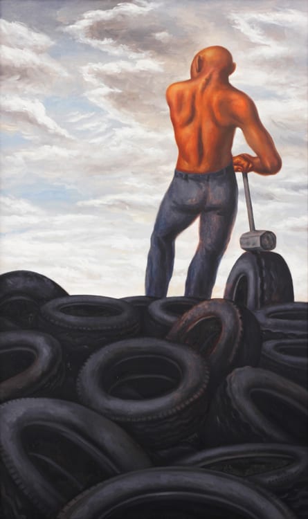 Elmer Borlongan (b.1967) Vulcanizing Shop comparable sale