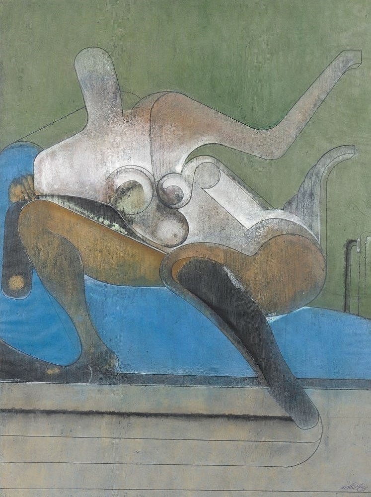Christian Rolet comparable auction result: christian rolet n en 1945 figure sur un canap