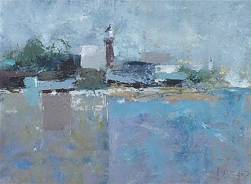 Andrew Hood comparable auction result: andrew hood british b 1964 the lighthouse