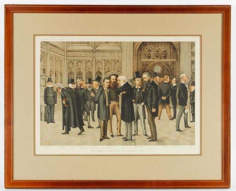 spy vanity fair print · Kaminski Auctions · 2016-02-21 Leslie (1851) Ward comparable auction result: spy vanity fair print