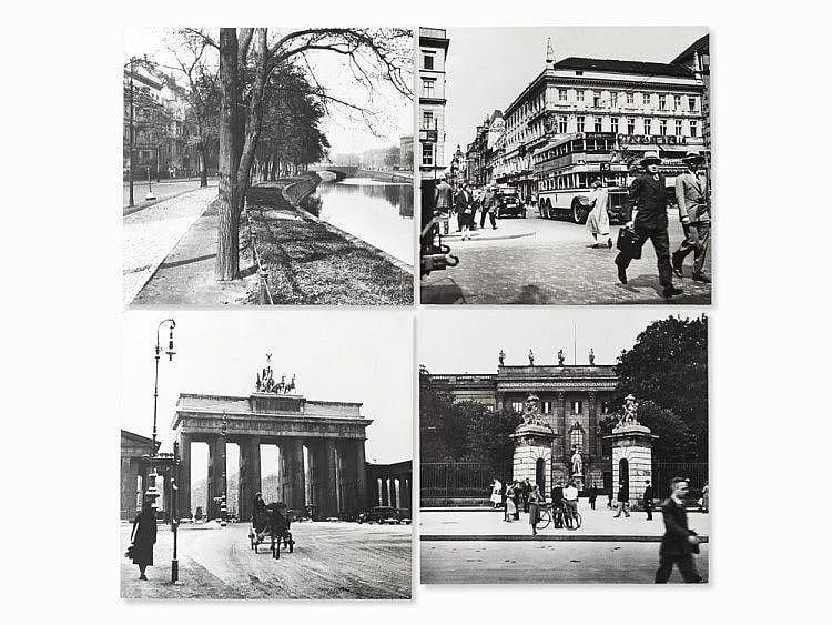 Hans G. Casparius comparable auction result: hans g casparius berlin street views c 1920 30s