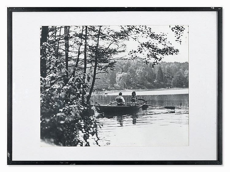 Hans G. Casparius comparable auction result: hans g casparius 1900 1986 rowboat c 1900