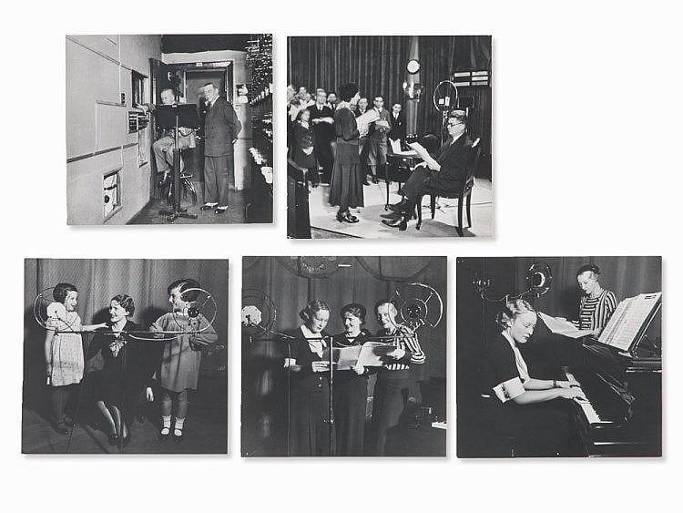 Hans G. Casparius comparable auction result: hans g casparius 1900 1986 at the sound studio 1940s